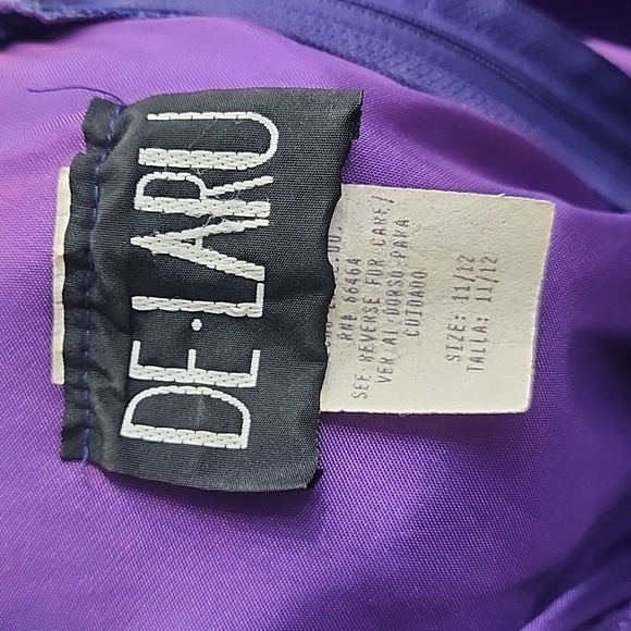 Purple prom dress - Picture 11 of 13